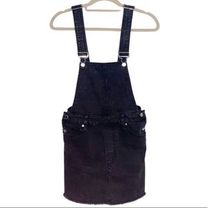 Black overalls mini dress by Cheap Monday - NWOT